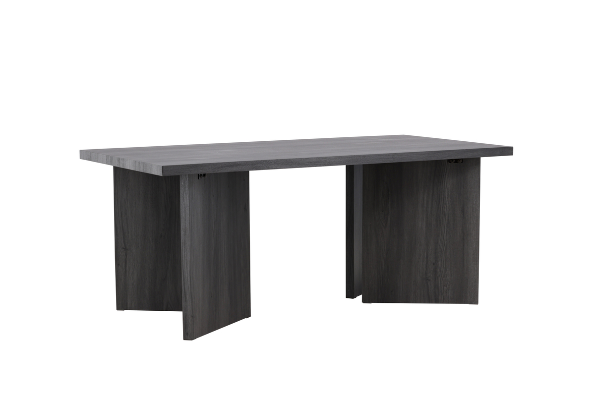 Eettafel Vimmerby 180x90 cm zwart