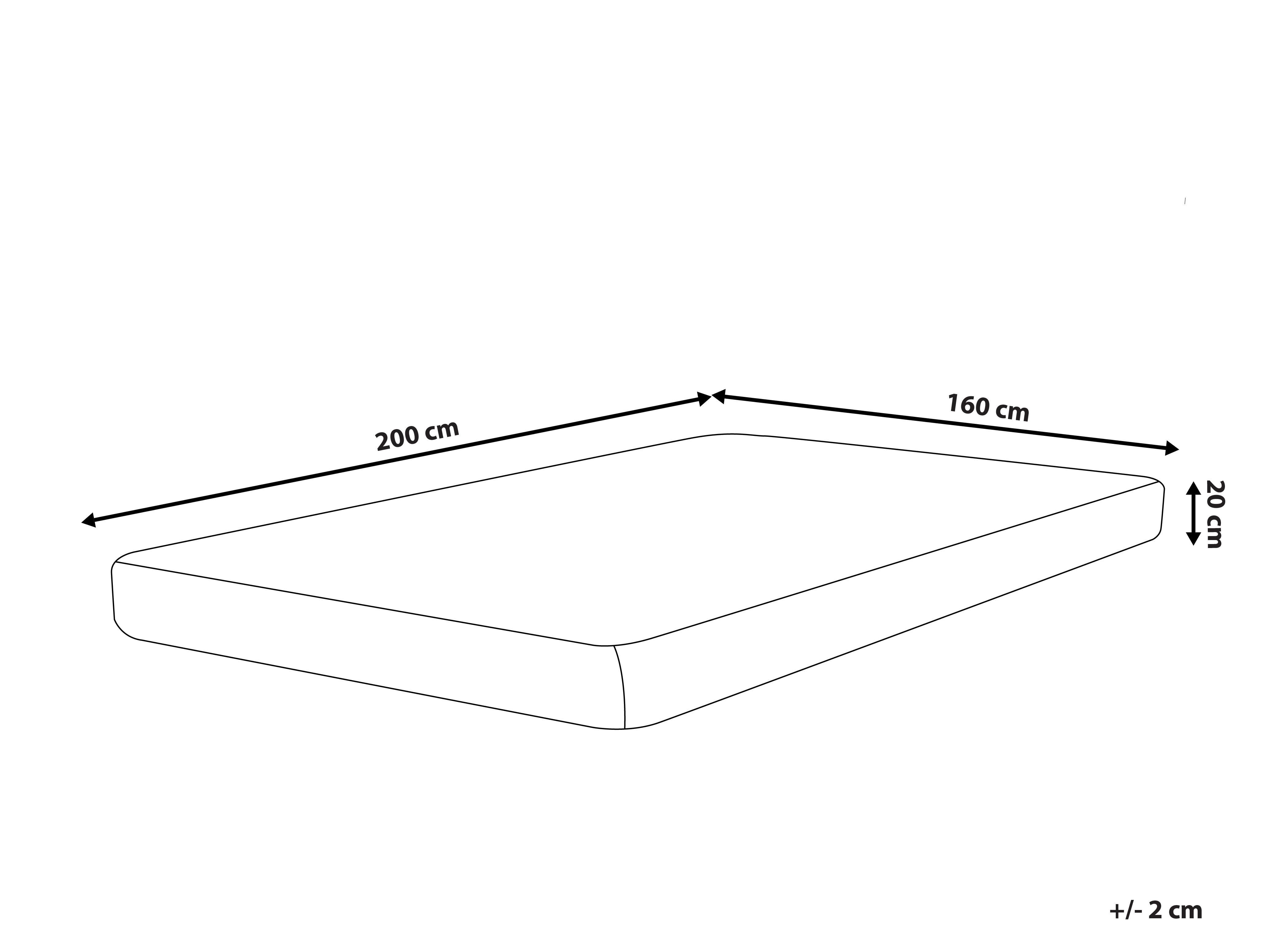 Schuimmatras PEARL H2/3 Medium 160 x 200 cm