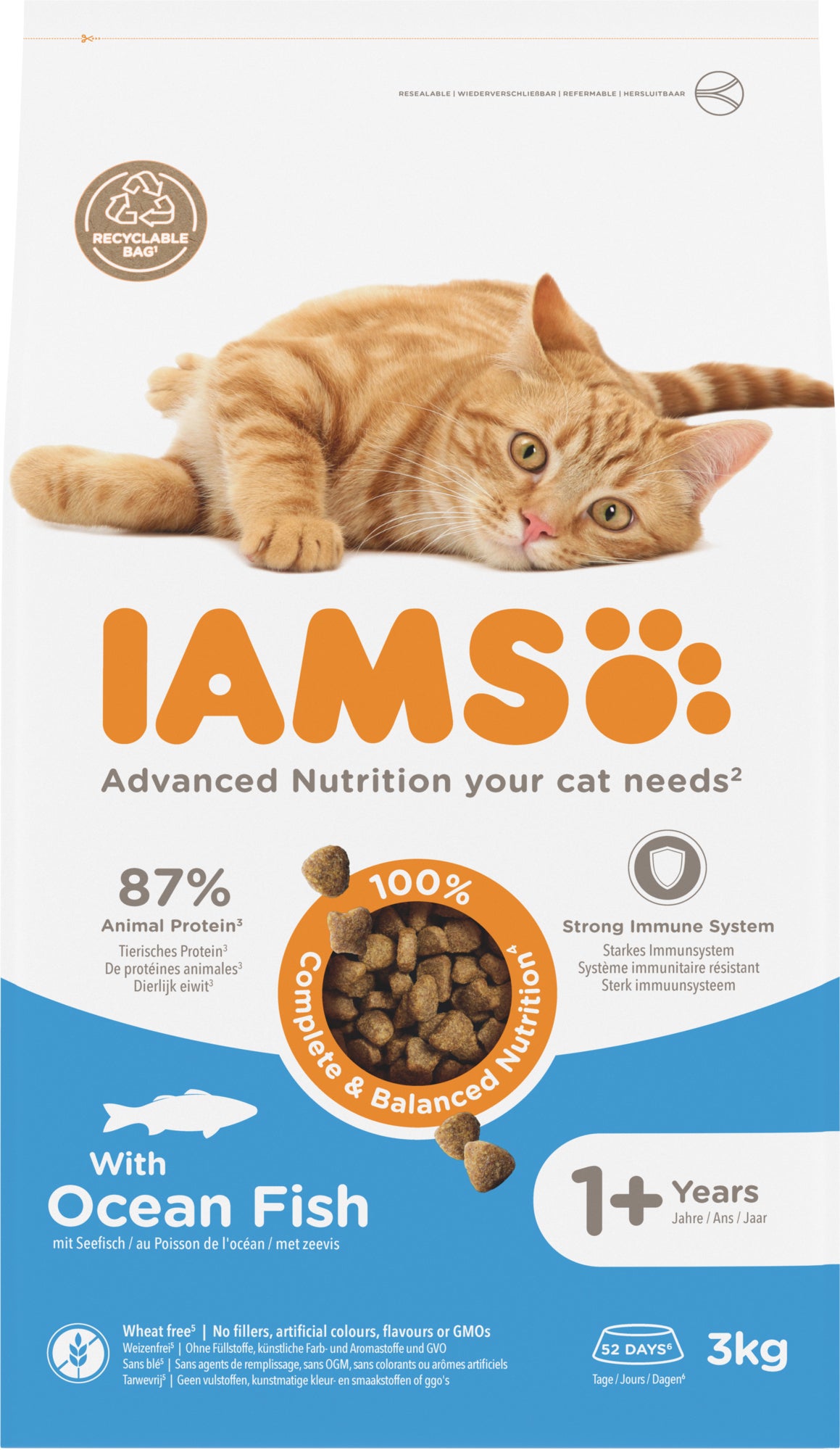 IAMS for Vitality oceaan vis adult 3 kg