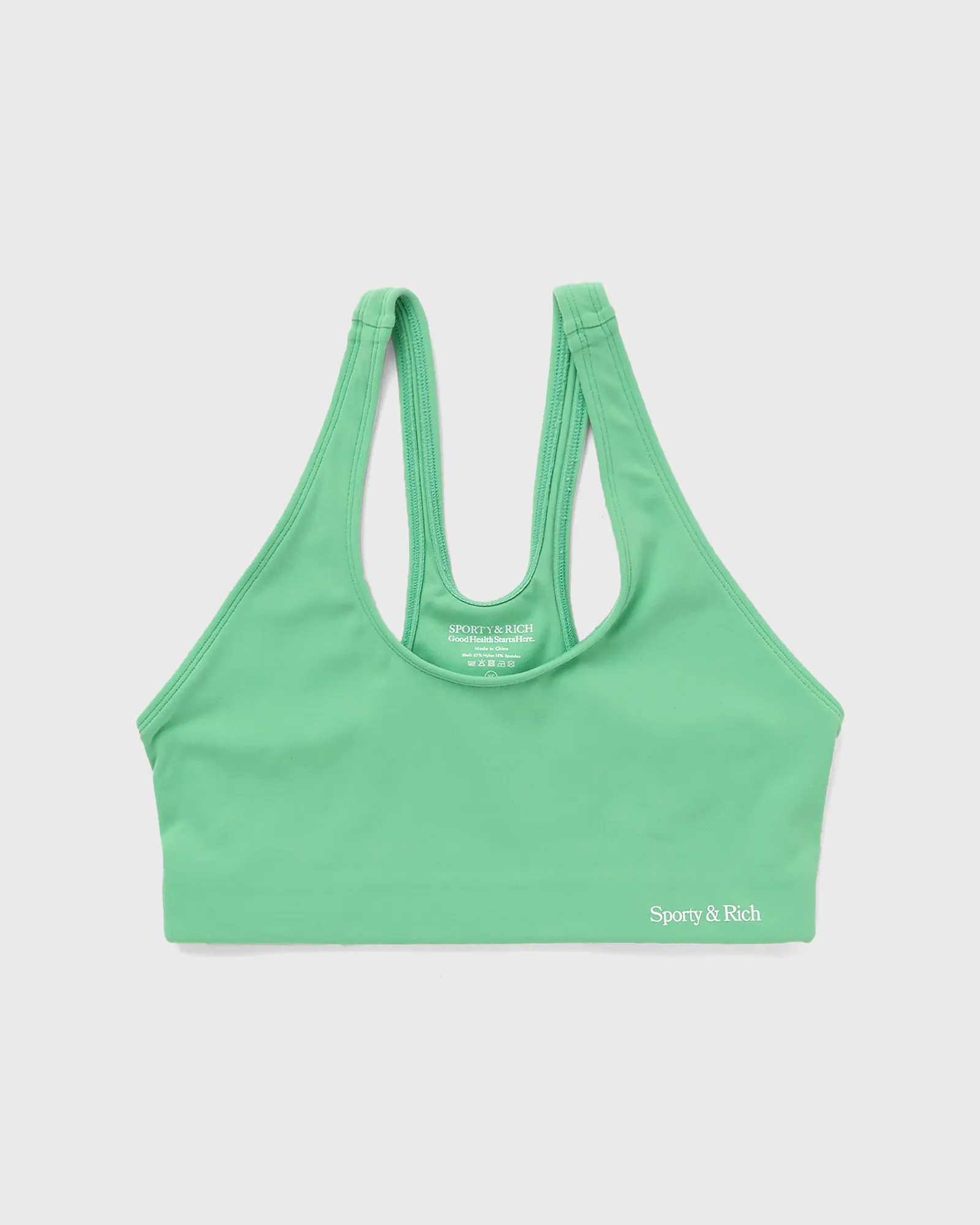 Sporty & Rich Serif Logo Sports Bra