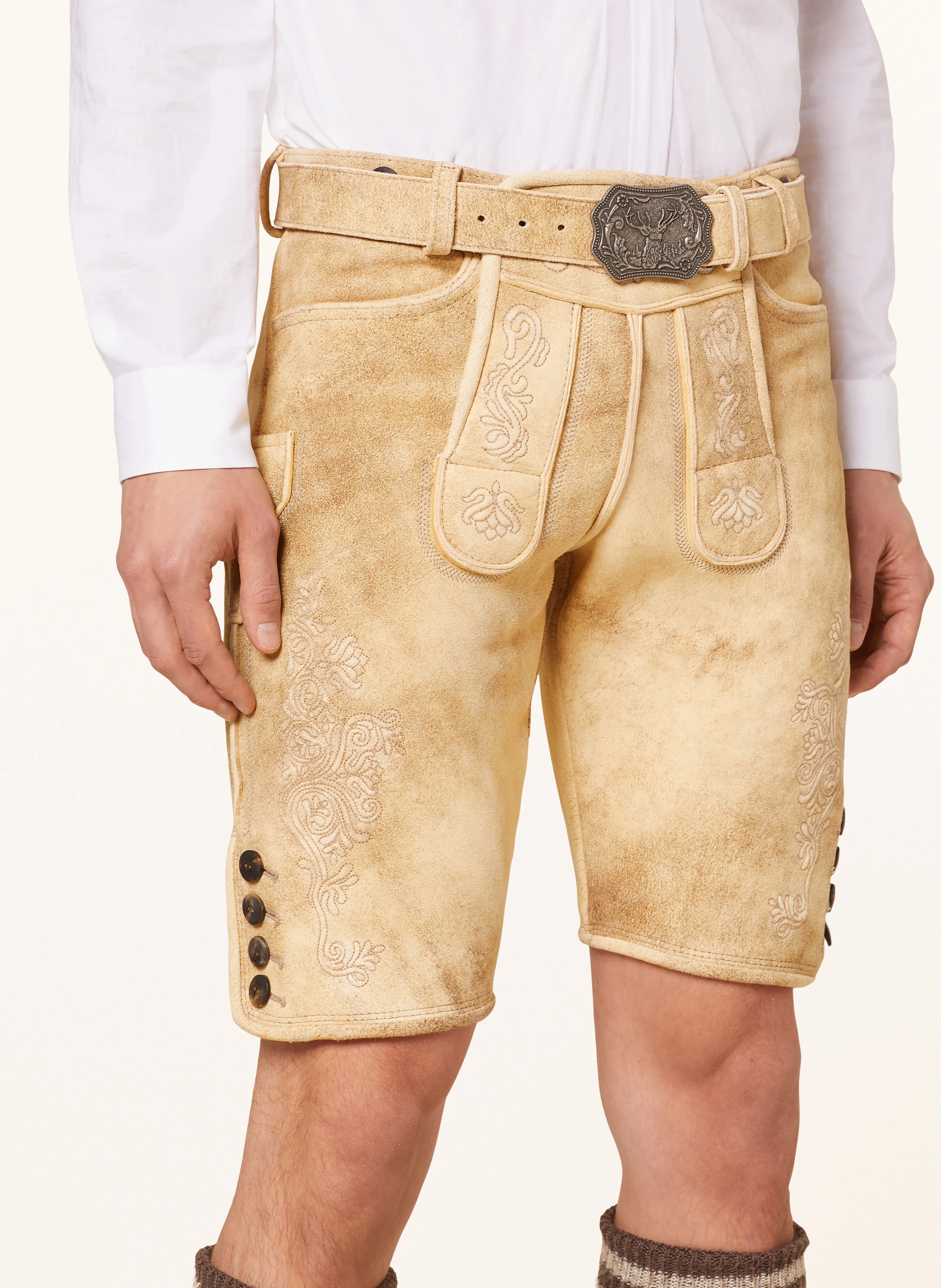 HIRSCHER Trachten-Lederhose WEILHEIM