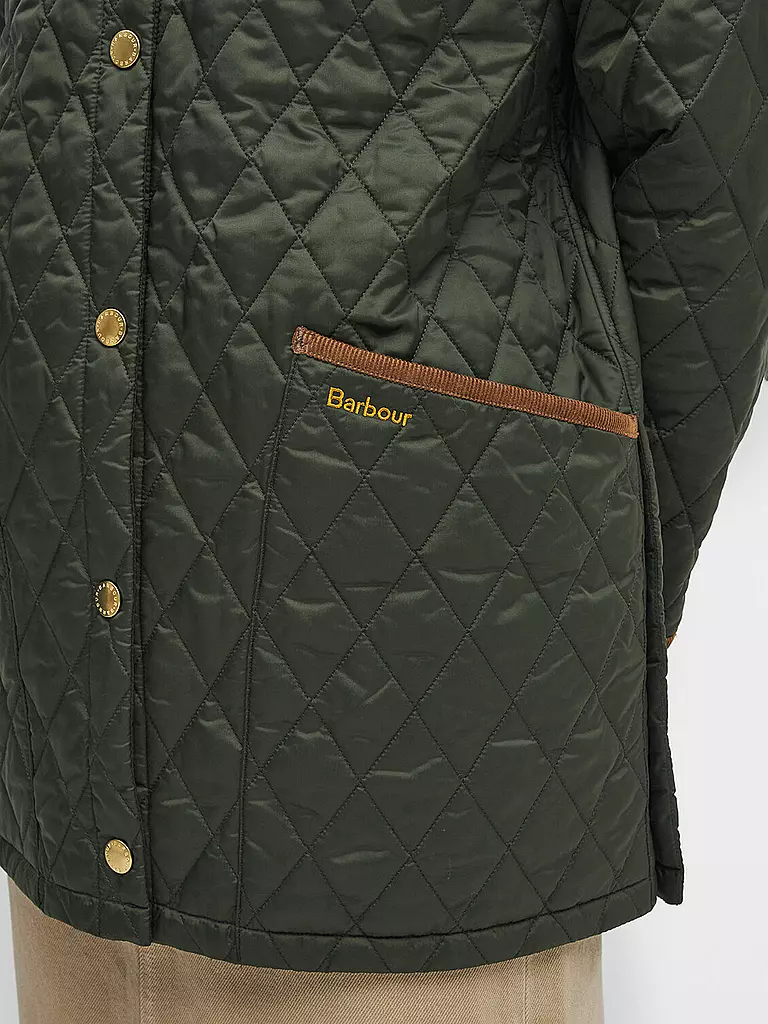 BARBOUR Leichtsteppjacke MODERN LIDDESDALE olive