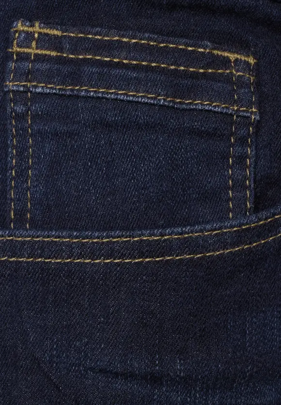Slim Fit Jeans - indigo blue stone wash