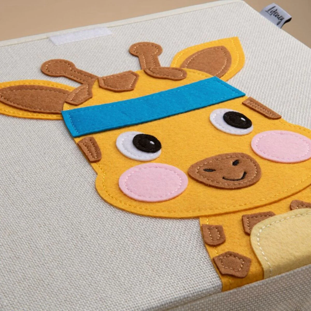 Boîte de rangement en tissu pour enfant 