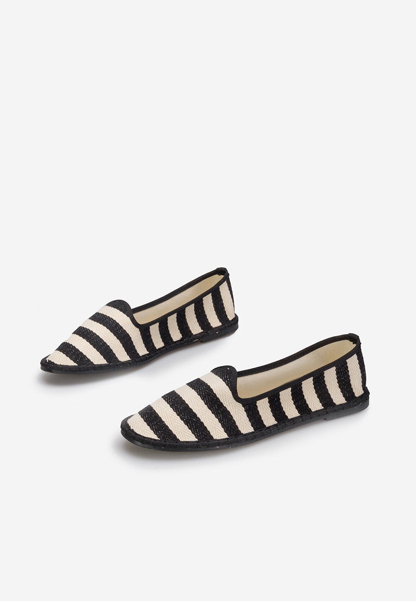 Espadrilles femme noires Dorika