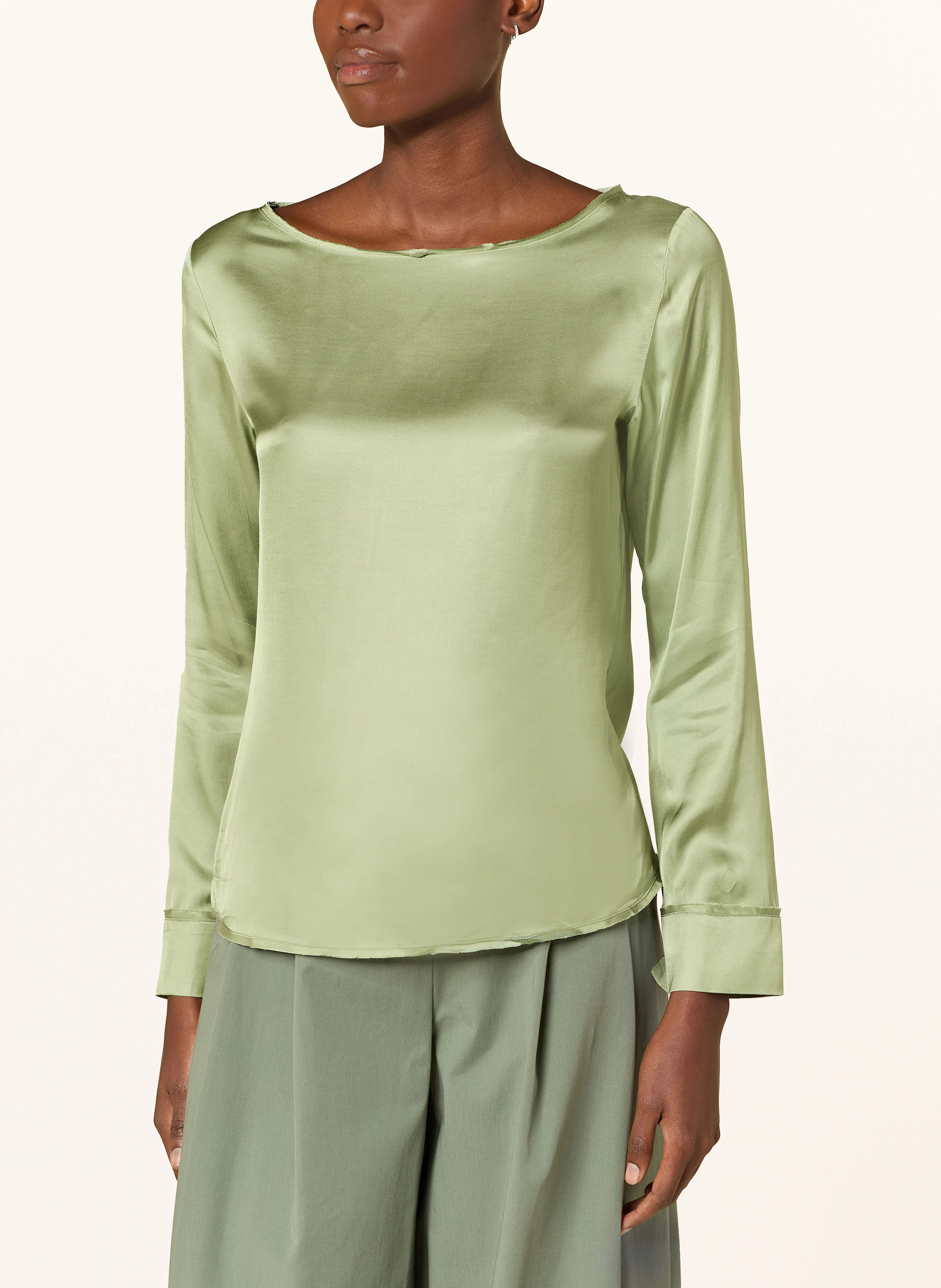 MAX & Co. Blusenshirt OGGERI aus Satin