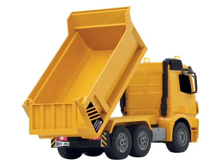 Bestuurbare graafmachine of kiepwagen