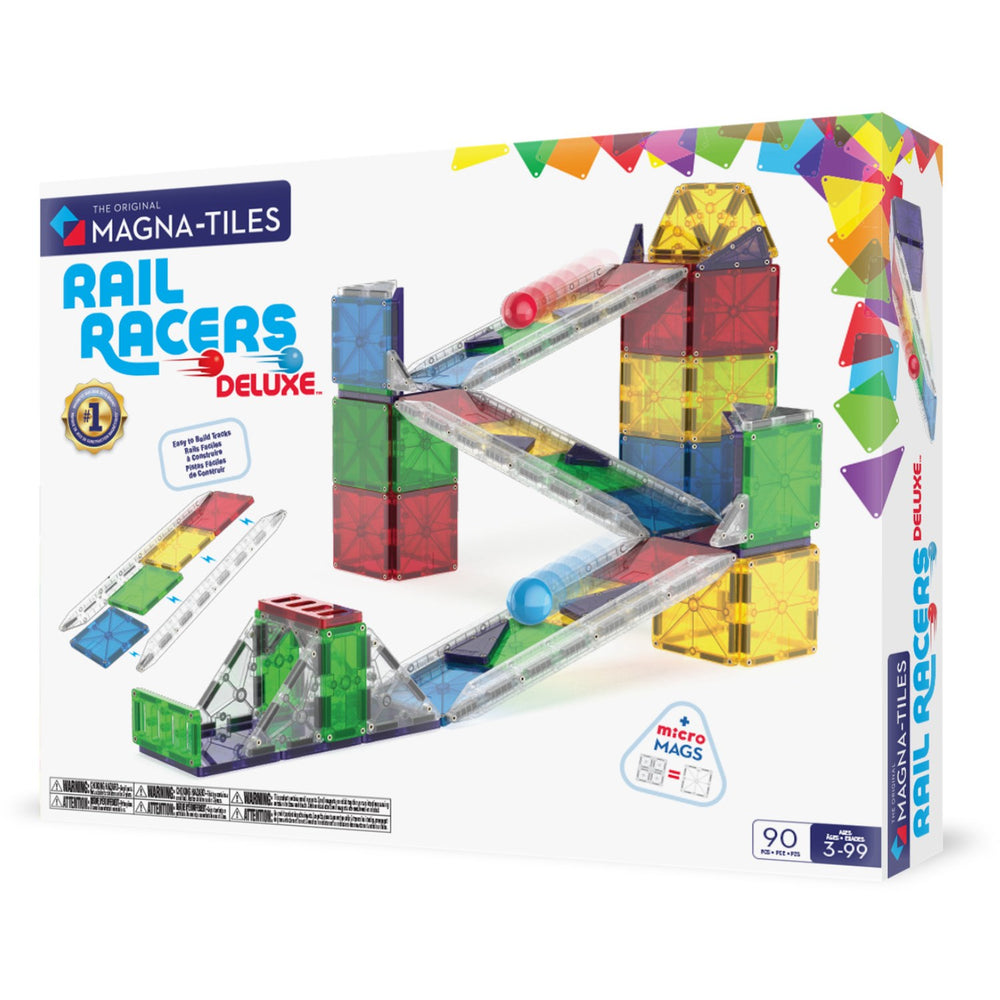 Køb Magna-Tiles® Rail Racer 90 Pcs