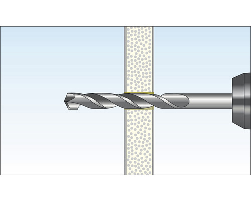 Universele deuvel Tox Tri 12/71 + schroef, 2 stuks per stuk