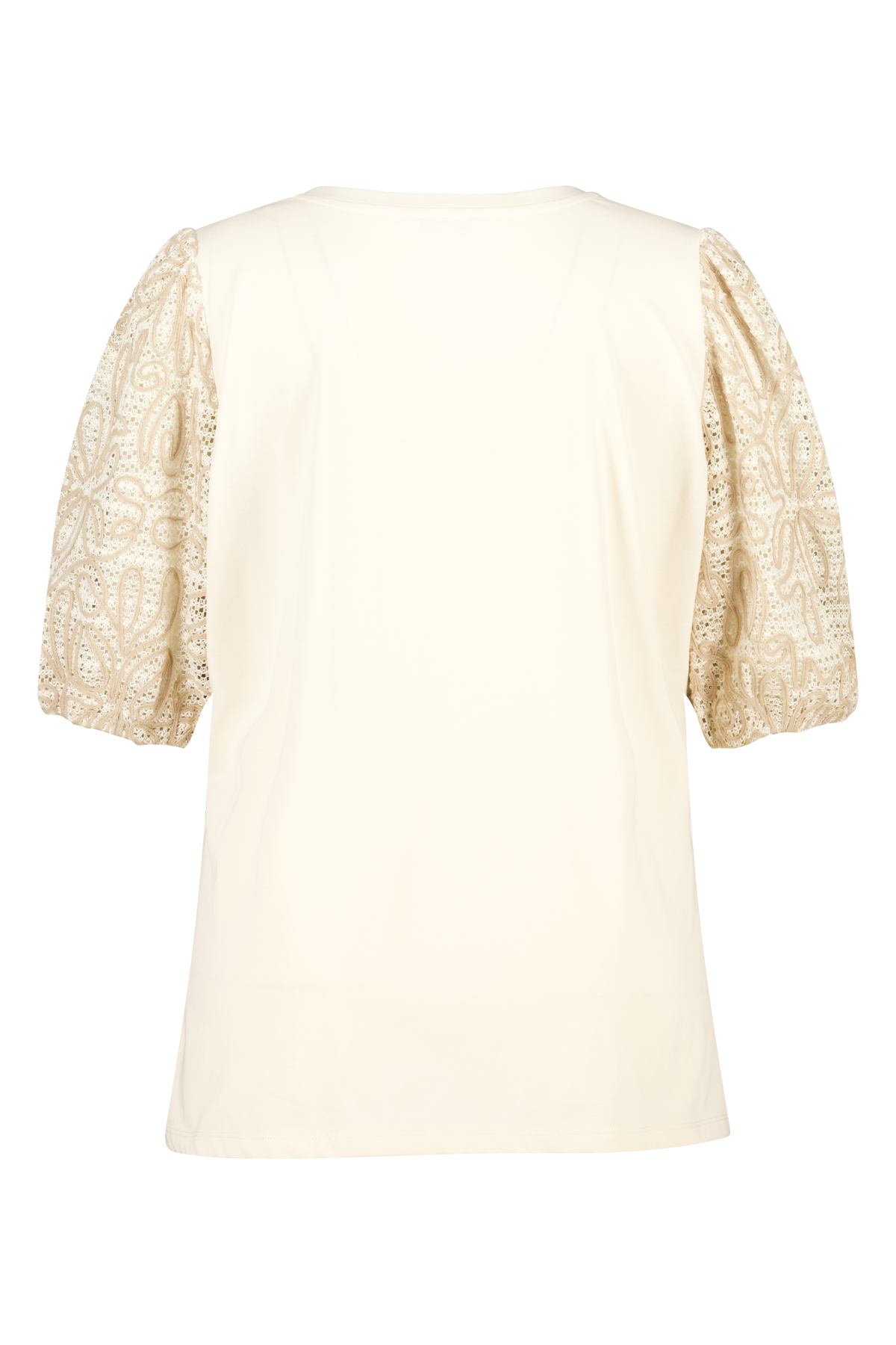 T-shirt met geborduurde mouwen Kit
