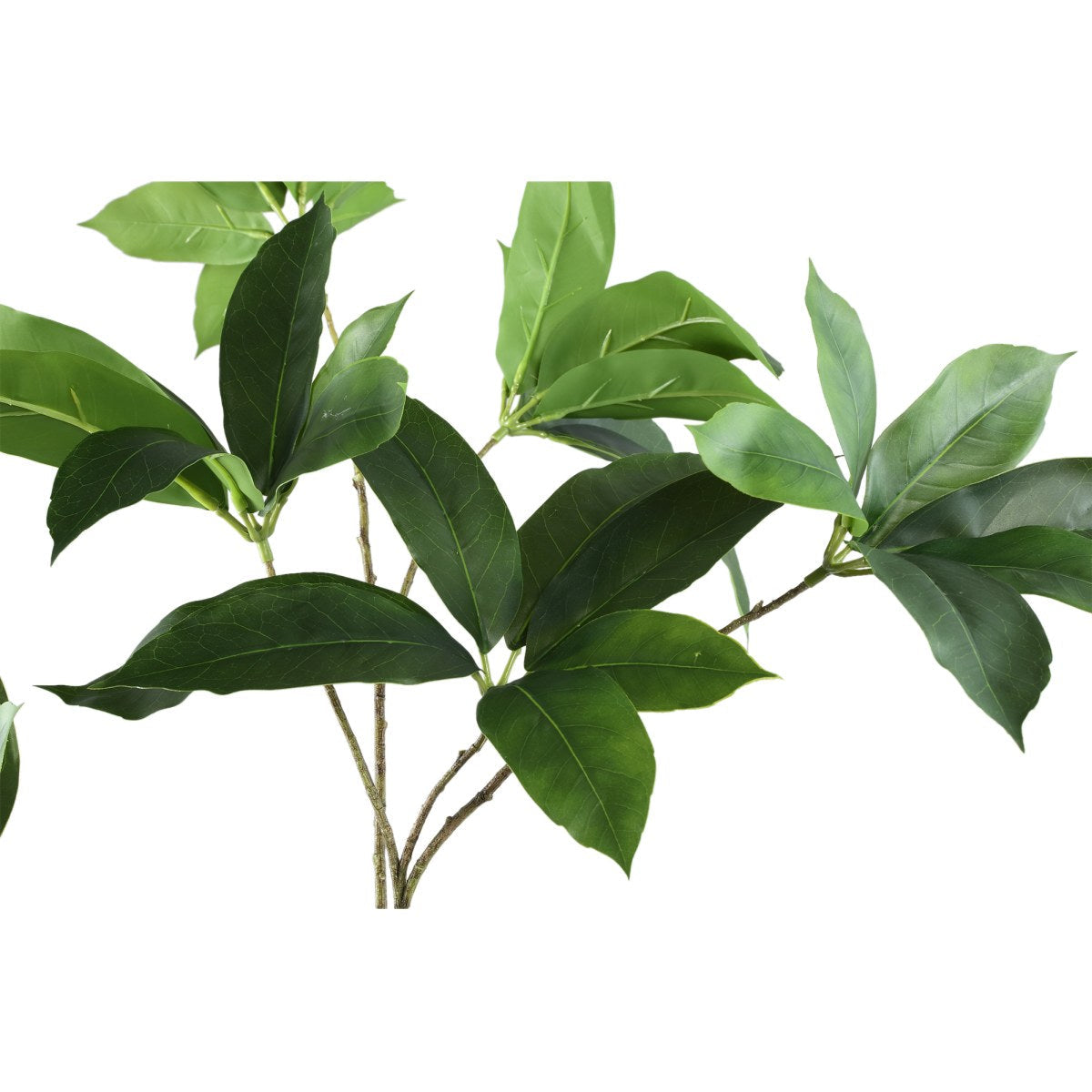 Ptmd branche artificielles bladeren - 90x54x120 cm - plastique - l'or