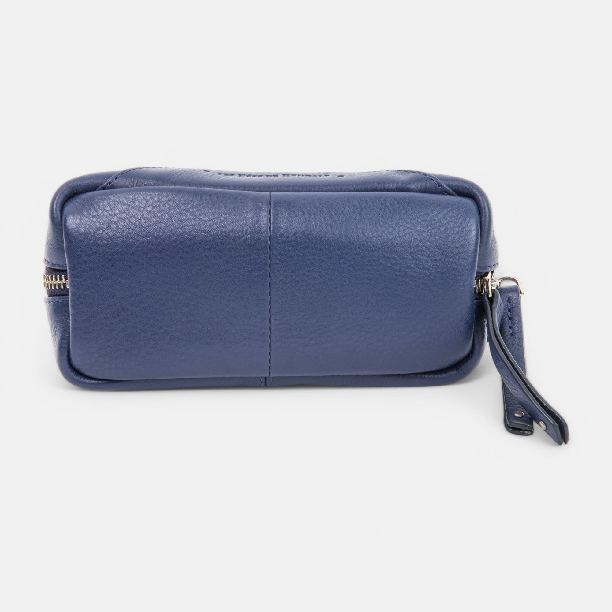 Sac bandoulière en cuir bleu