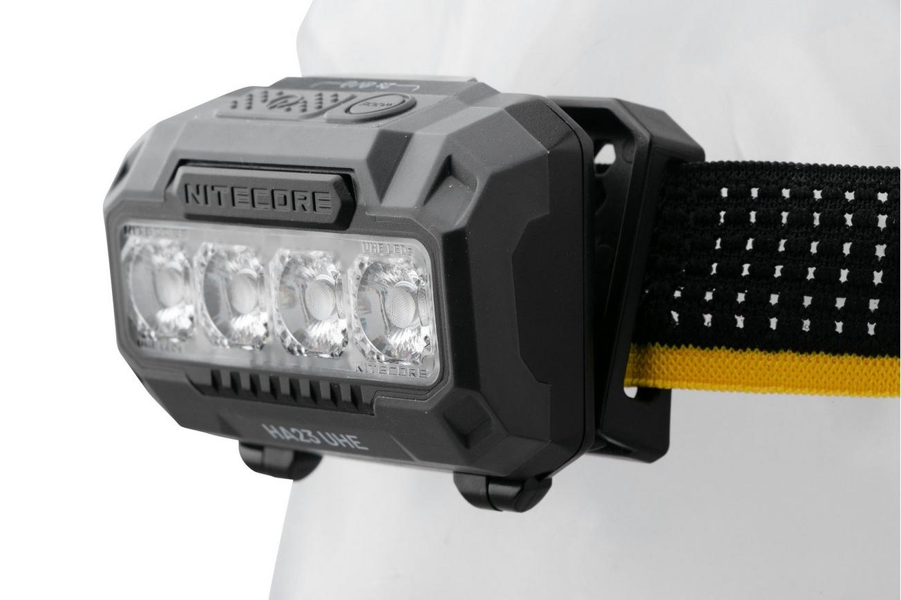 Nitecore HA23 UHE LED Black, oplaadbare hoofdlamp, 600 lumen
