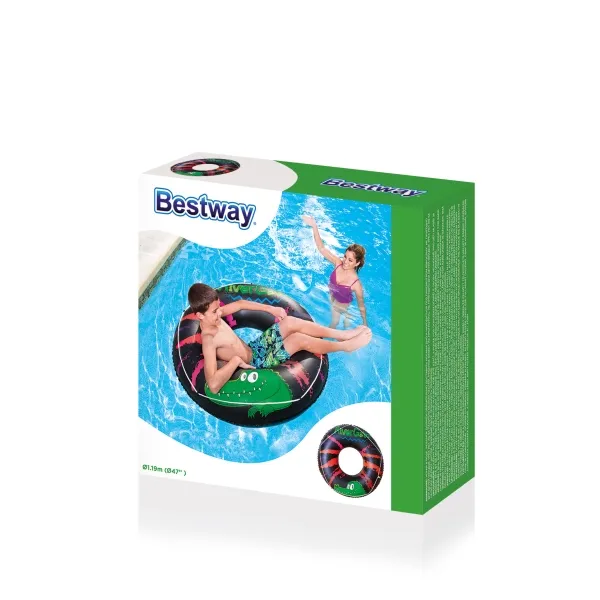 Bestway 36108, Sort, Orange, Svømmering, Billede, Vinyl, 12 År, Kina