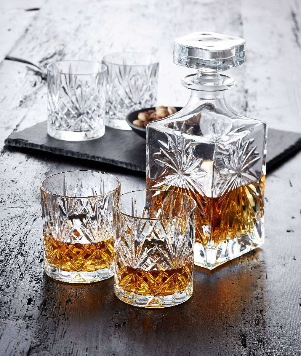 Lyngby Glas  Melodia whiskeysæt - 5 dele
