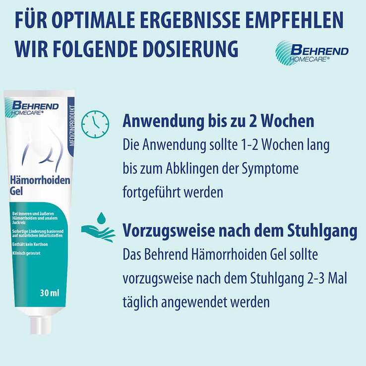 Behrend Hämorrhoiden-Gel, 30 ml