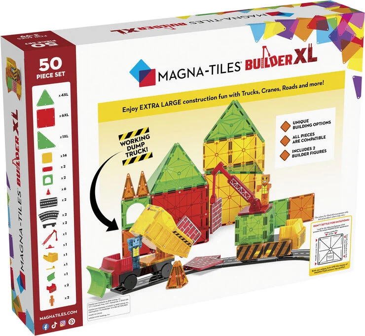 Magna-Tiles MAGNA-TILES Builder XL 50