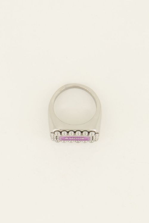 Bold Spirit ring paarse amour bedel