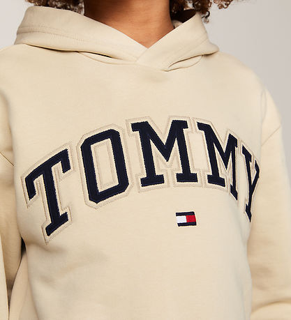 Tommy Hilfiger H?ttetr?je - Varsity Embroidery - Country Ivory