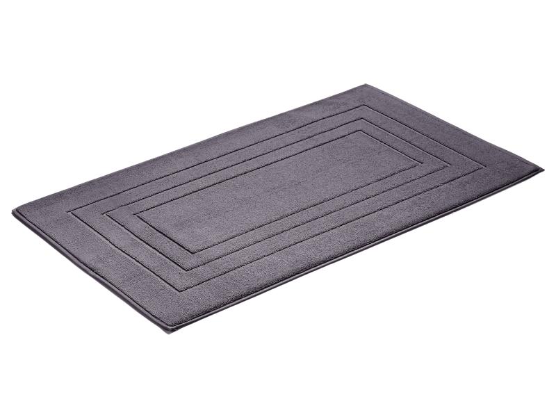 Vossen Badteppich Feeling 60 x 100 cm, Dunkelgrau Badematte