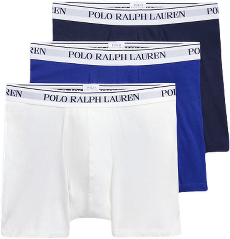 Polo Ralph Lauren BCI COTTON/ELASTANE-3PK-BXB 3pk white/azure/cr navy