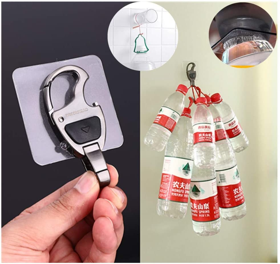 (10er Set) Runde Doppelseitige Montage Klebepads Extra Stark   Wasserdicht - Transparent
