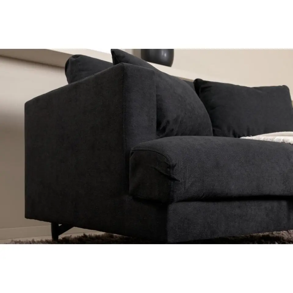 Svea - Ruma fauteuil - zwart