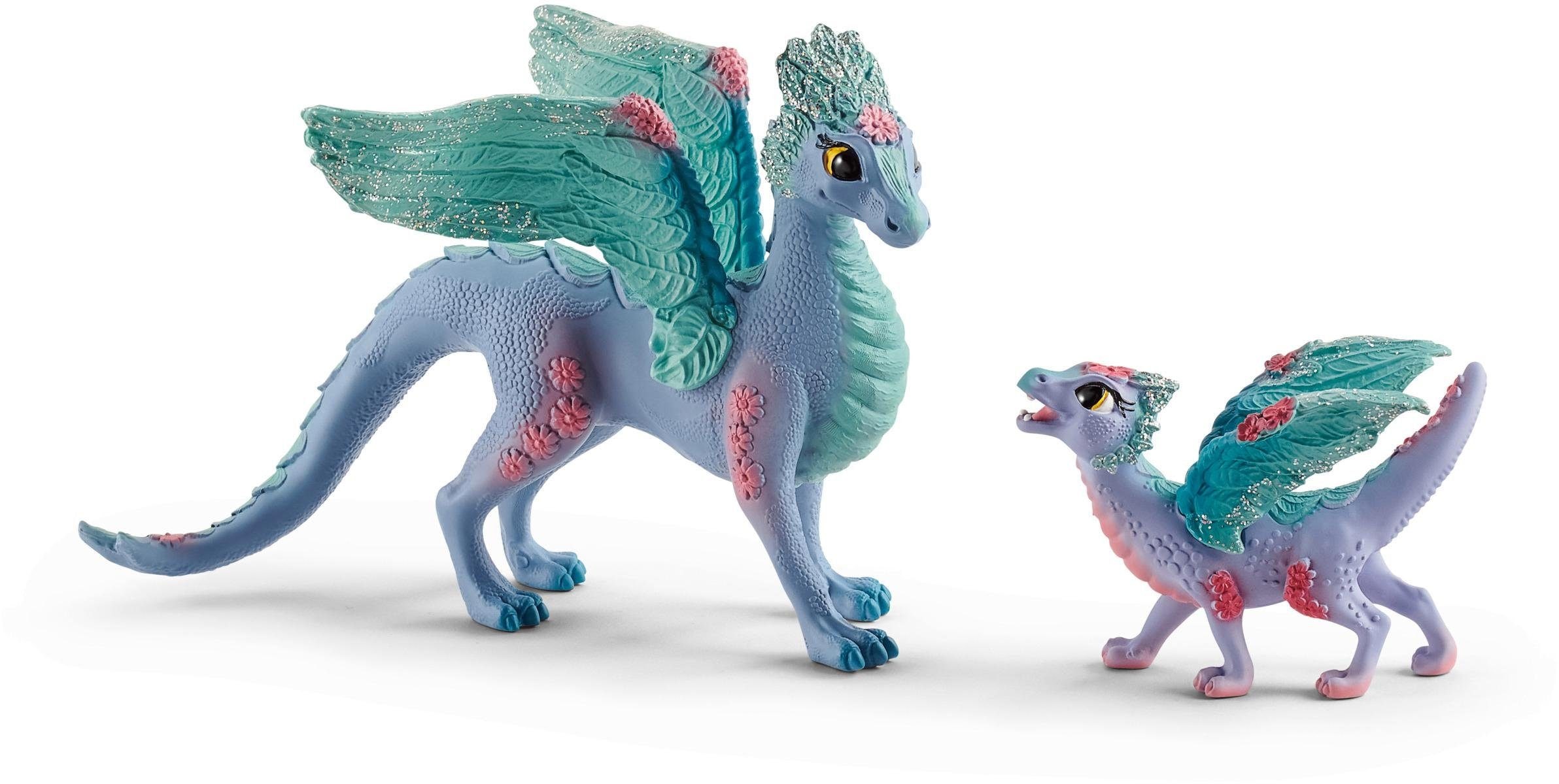 Schleich® Spielfigur »BAYALA®, Blütendrache und Kind (70592)«