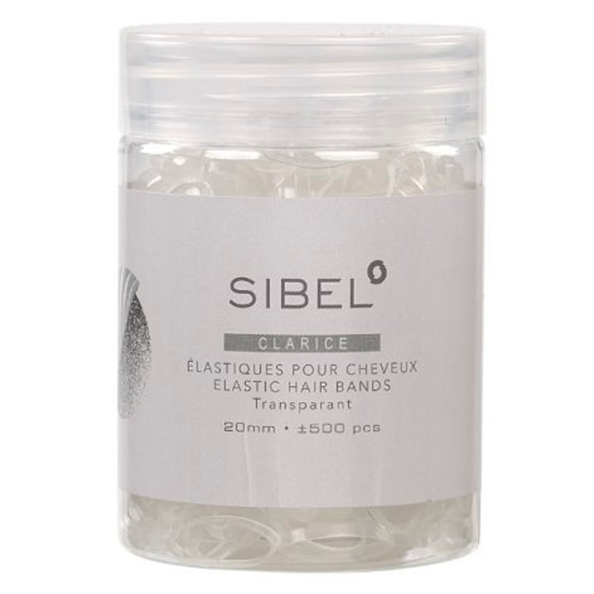 lastique Caoutchouc Transparent Sibel 500 pcs