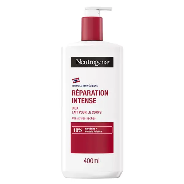 Neutrogena Formule Norvégienne® Réparation Intense Lait Corps Apaisant 400ml