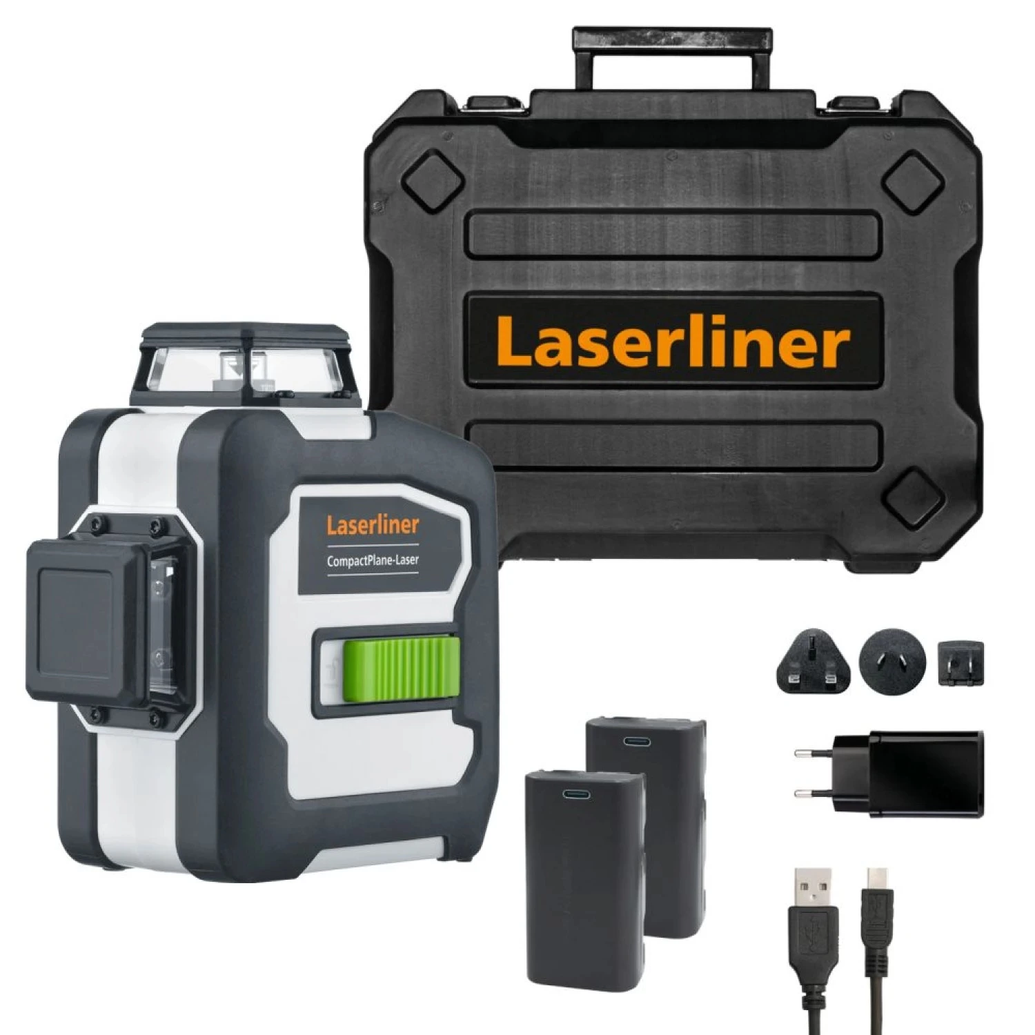 Laserliner 036.295A CompactPlane-Laser 3G Pro - Groen - 30 m