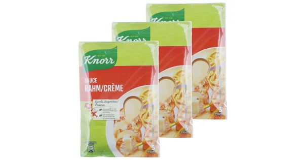 Knorr Sauce Rahm Trio 3x30g