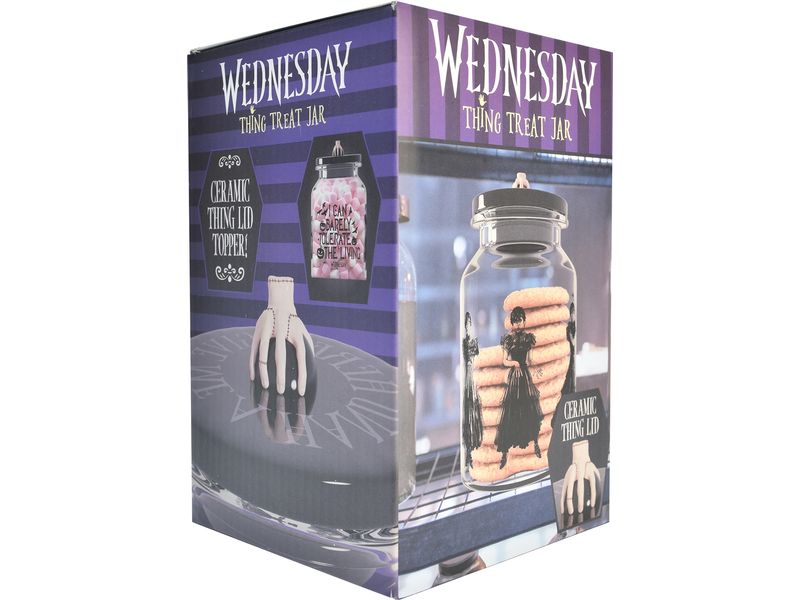 Thumbs Up! Wednesday Vorratsglas Fanartikel aus dem Wednesday-Universum