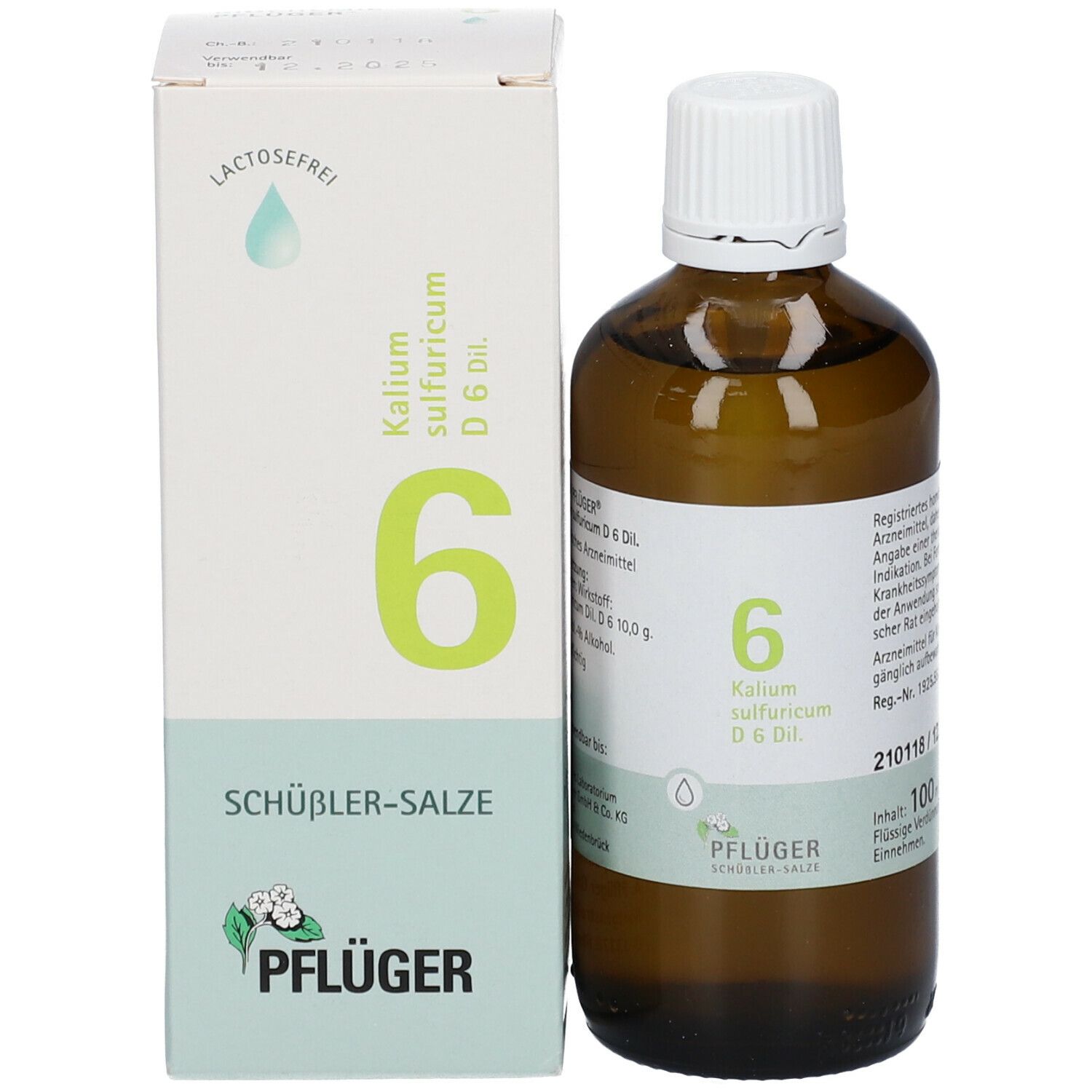 Biochemie Pflüger® Nr. 6 Kalium sulfuricum D6 Tropfen