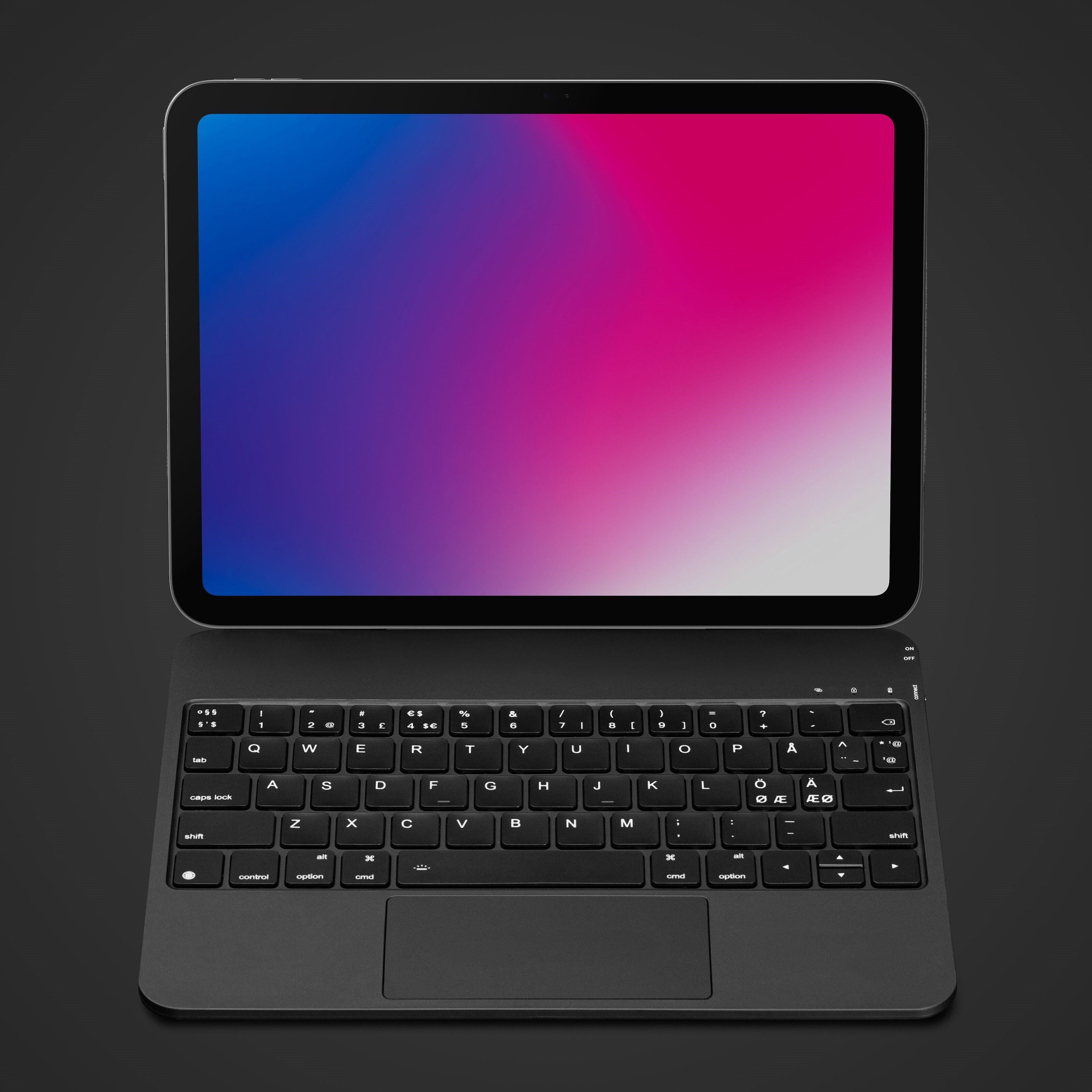 Linocell Premium Magnetisk Tastatur for iPad Pro og iPad Air