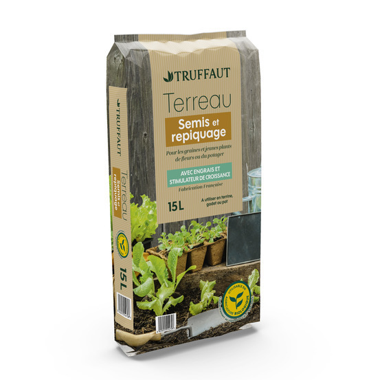 Terreau pour semis, bouturage et repiquage - sac de 15 litres