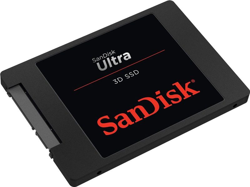 Sandisk - Ultra 3D - SSD - 500GB - Zwart