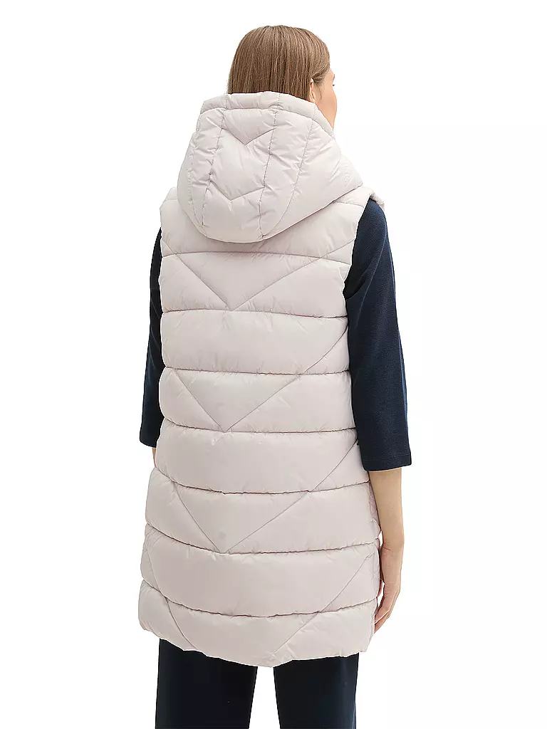 TOM TAILOR Steppgilet beige