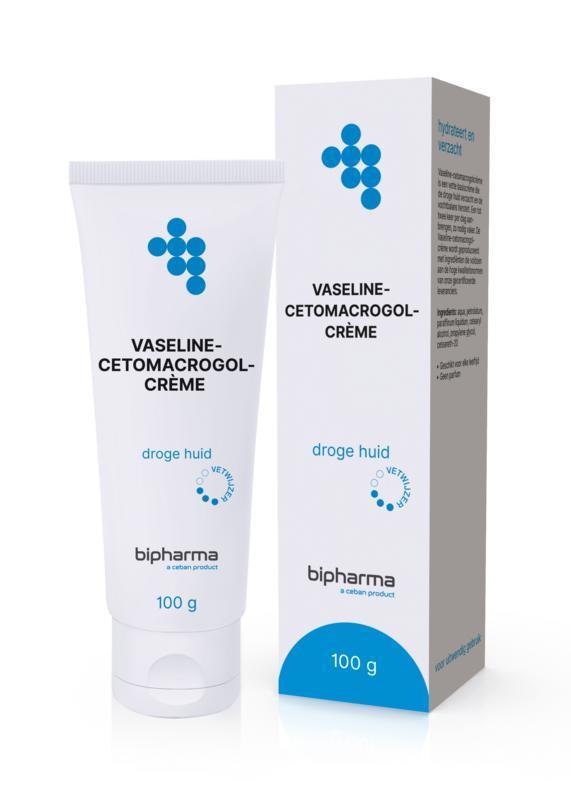 Bipharma Vaseline-Cetomacrogolcreme 100gr