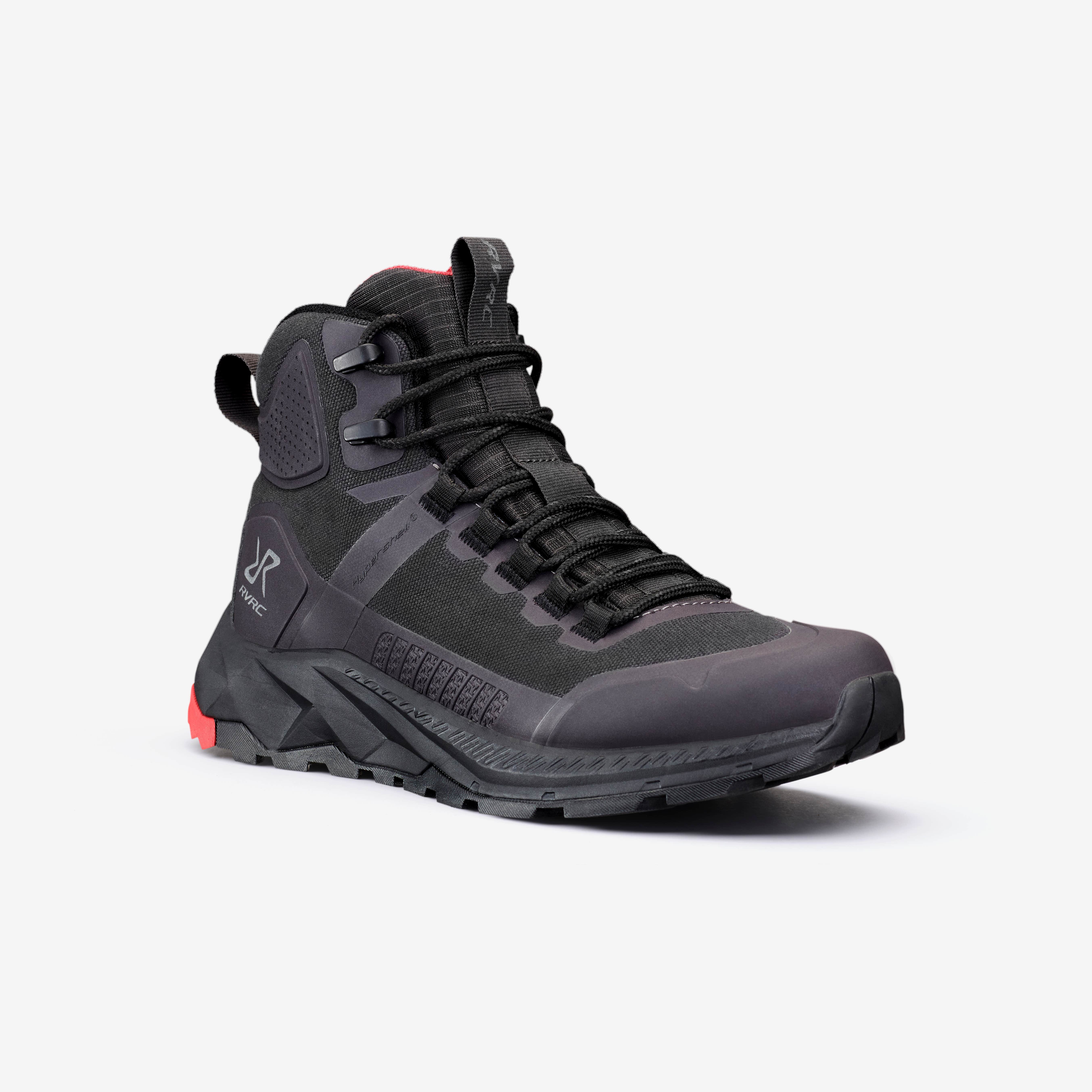 Phantom Trail Mid Waterproof Hiking Boots Dame Black