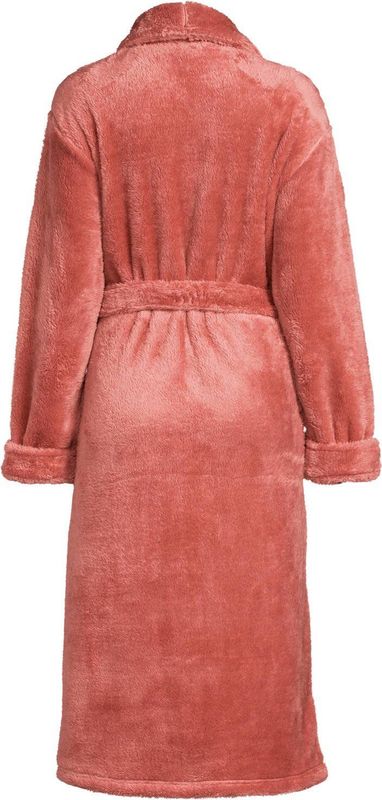 LingaDore - Badjas - Zalmroze - Teddy Fleece