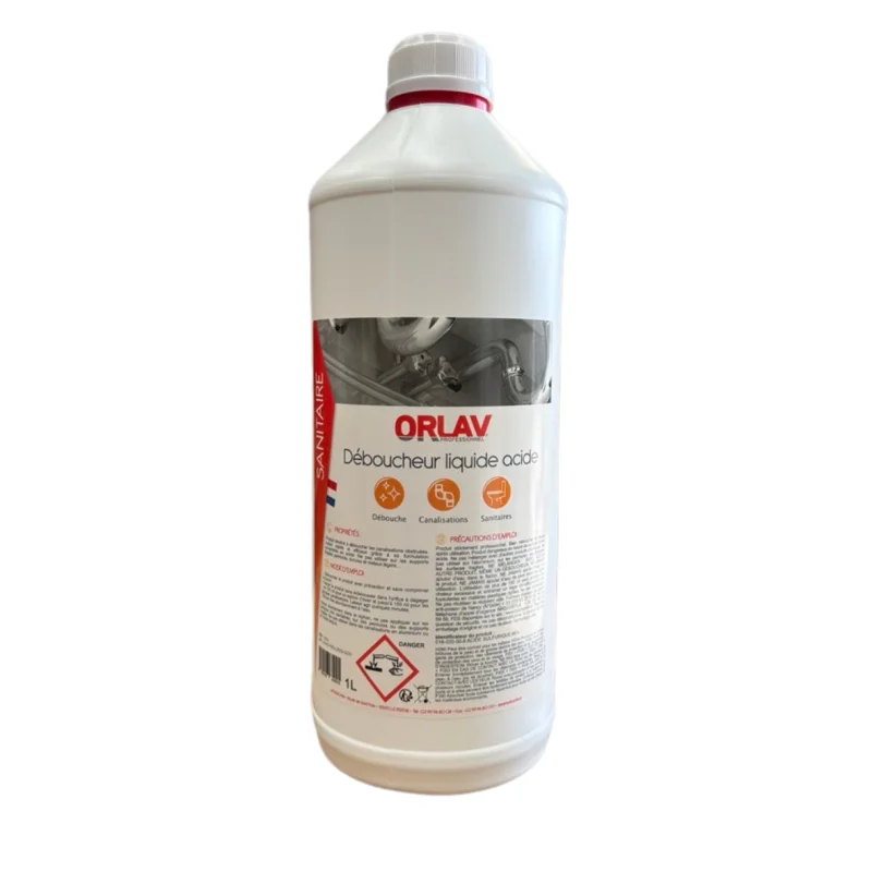 ORLAV - Déboucheur liquide canalisation - 1L