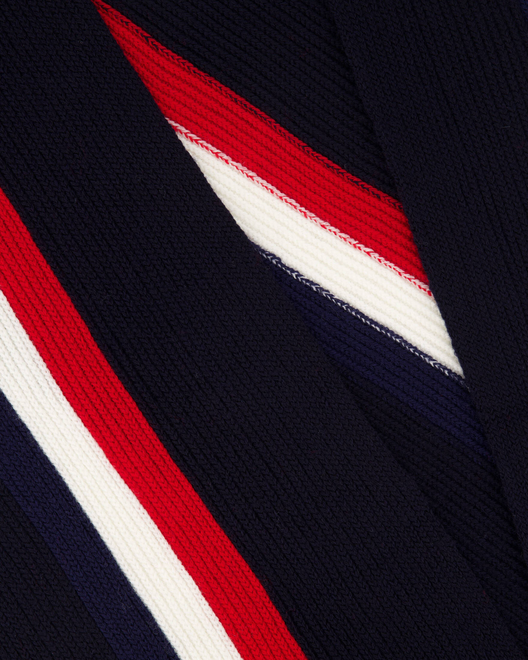 Moncler| Herren Strickschal aus feiner Schurwolle