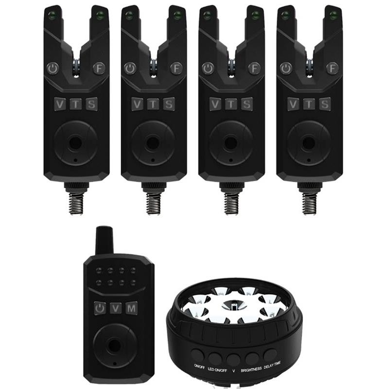 Coffret Détecteur De Touche Sonik Sks2 Alarm Set + Lampe Bivvy