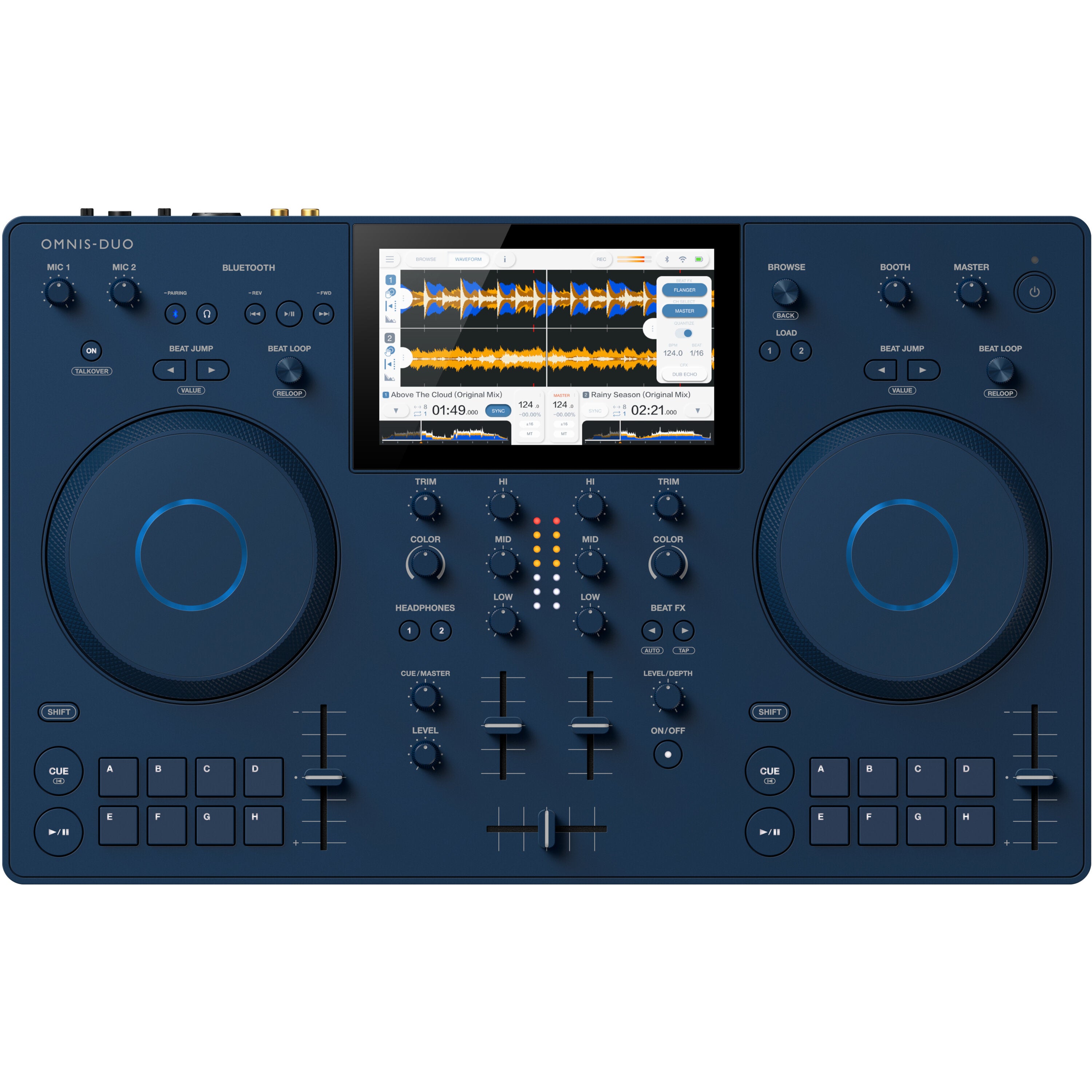 AlphaTheta Omnis-Duo all-in-one mobiel DJ-systeem