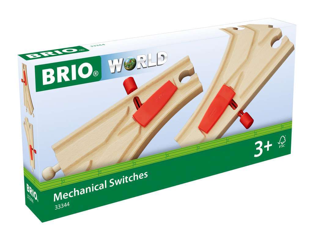 BRIO Spiel Mech. Weichenpaar (L1/M1)