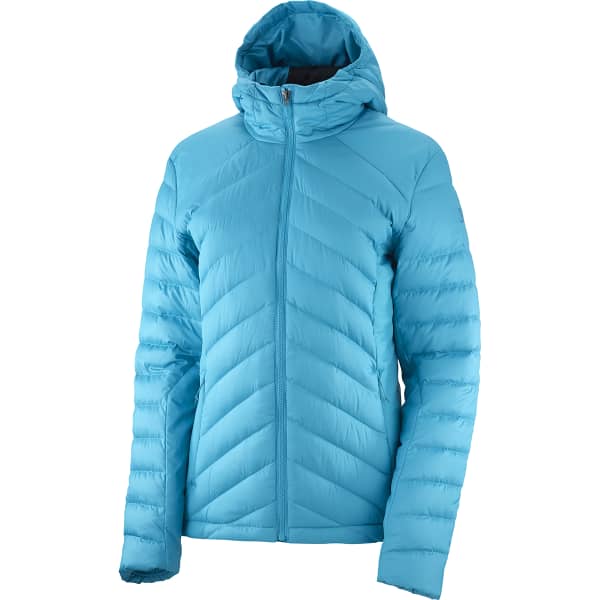 Doudoune ski SALOMON TRANSITION DOWN HOODIE W BARRIER REEF