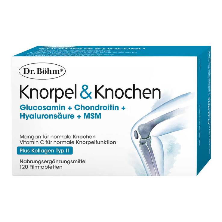 Dr. Böhm Knorpel & Knochen Tabletten, 120 St