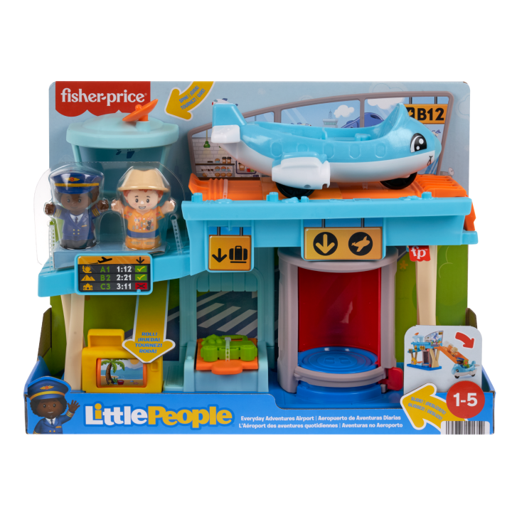 Fisher-Price Little People - Hverdags Eventyr Lufthavn Legesæt