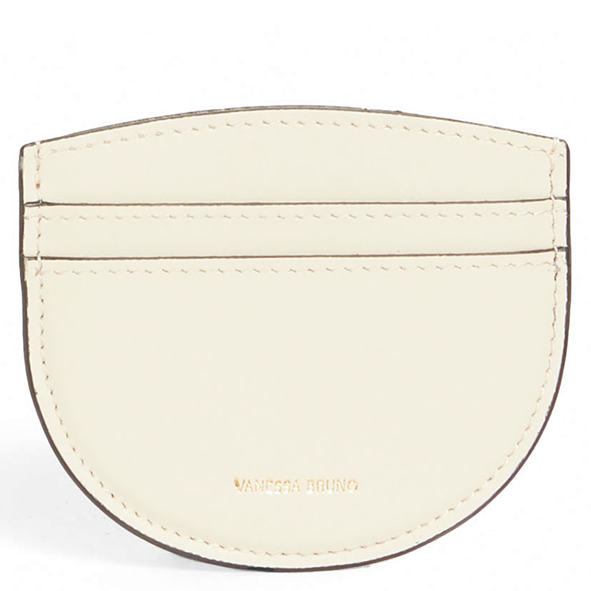 Porte-carte en cuir| Blanc